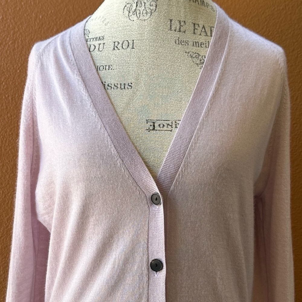 IRO Lavender Cashmere Cardigan Sweater Extra Small New Without Tags! - Picture 2 of 6